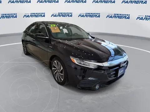 Honda Insight 1.5L usado (2019) color Negro financiado en mensualidades(enganche $107,500 mensualidades desde $11,021)