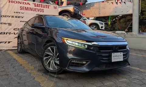 Honda Insight 1.5L usado (2020) color Azul financiado en mensualidades(enganche $149,960 mensualidades desde $6,593)