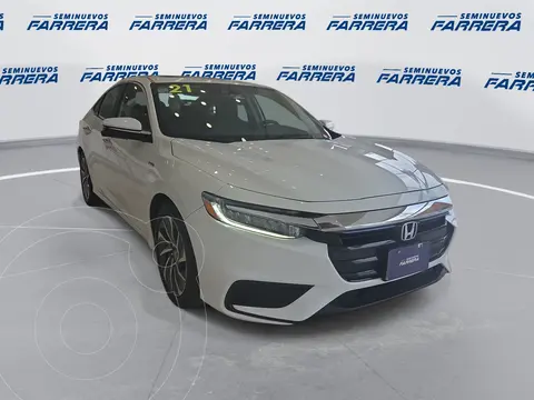 Honda Insight 1.5L usado (2021) color Blanco financiado en mensualidades(enganche $95,400 mensualidades desde $7,913)