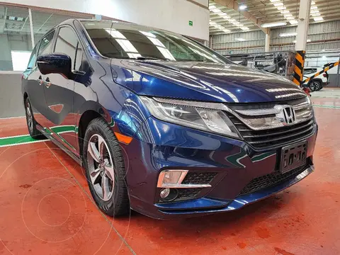 Honda Odyssey EXL usado (2018) color Azul financiado en mensualidades(enganche $162,500 mensualidades desde $11,984)