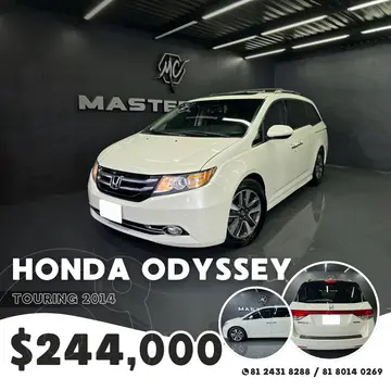Honda Odyssey Touring usado (2014) color Blanco precio $244,000