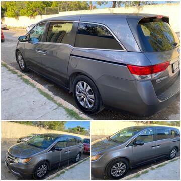 Honda Odyssey LX usado (2014) color Gris Oscuro precio $295,000