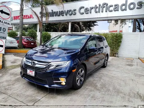 Honda Odyssey EXL usado (2018) color Azul precio $498,000