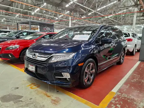 Honda Odyssey Touring usado (2018) color Azul financiado en mensualidades(enganche $122,500 mensualidades desde $11,000)
