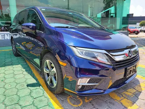 Honda Odyssey EXL usado (2018) color Azul financiado en mensualidades(enganche $150,000 mensualidades desde $11,062)