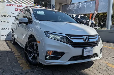 Honda Odyssey Touring usado (2020) color Blanco financiado en mensualidades(enganche $222,250 mensualidades desde $12,613)