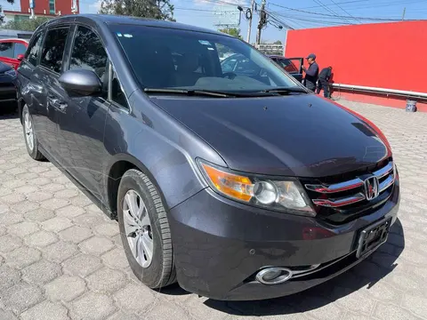 Honda Odyssey EXL usado (2017) color Gris financiado en mensualidades(enganche $118,250 mensualidades desde $9,985)