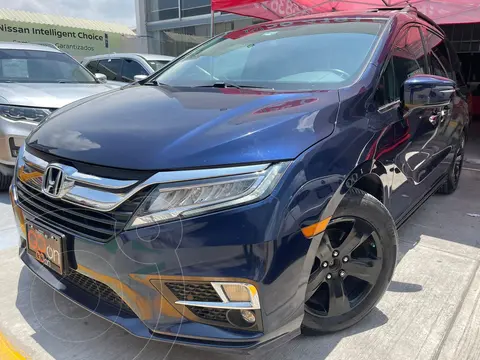 Honda Odyssey Touring usado (2018) color Azul financiado en mensualidades(enganche $161,250 mensualidades desde $9,352)