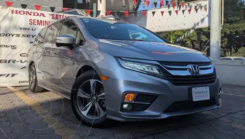 Honda Odyssey Touring usado (2019) color plateado financiado en mensualidades(enganche $198,000 mensualidades desde $8,706)