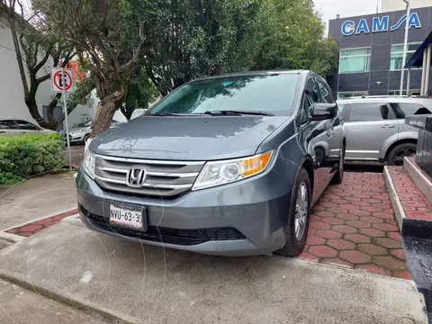 Honda Odyssey EXL usado (2013) color Gris financiado en mensualidades(enganche $74,750)