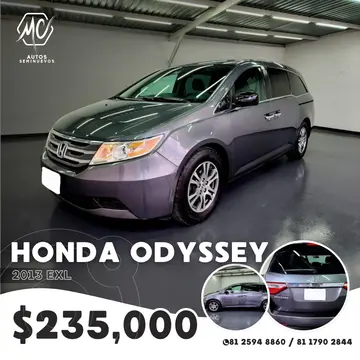 Honda Odyssey EXL usado (2013) color Gris Oscuro precio $235,000