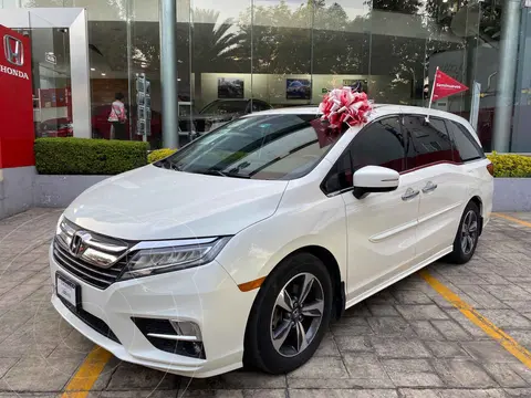 Honda Odyssey Touring usado (2019) color Blanco financiado en mensualidades(enganche $135,800 mensualidades desde $10,683)