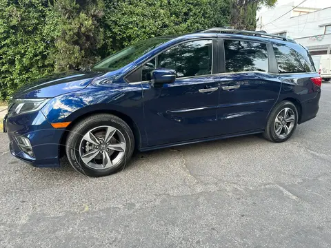 Honda Odyssey EXL usado (2018) color Azul precio $426,000