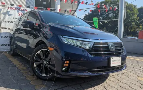 Honda Odyssey Touring usado (2024) color Azul financiado en mensualidades(enganche $355,960 mensualidades desde $15,651)