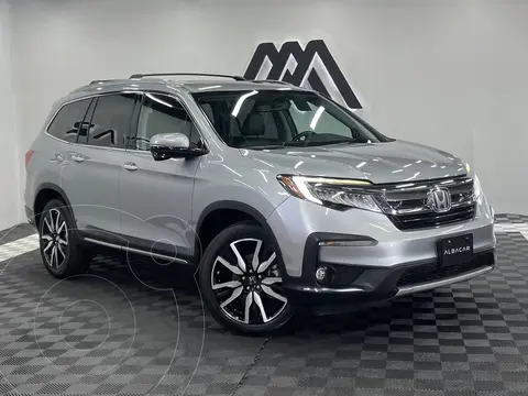 Honda Pilot Touring usado (2019) color plateado precio $529,900