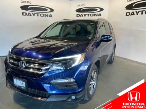Honda Pilot Touring SE usado (2016) color Azul precio $467,990