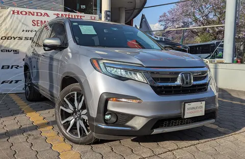 Honda Pilot Touring usado (2020) color plateado financiado en mensualidades(enganche $178,465 mensualidades desde $10,128)