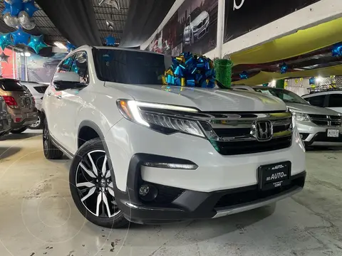 Honda Pilot Touring usado (2019) color Blanco Diamante financiado en mensualidades(enganche $223,976 mensualidades desde $13,741)
