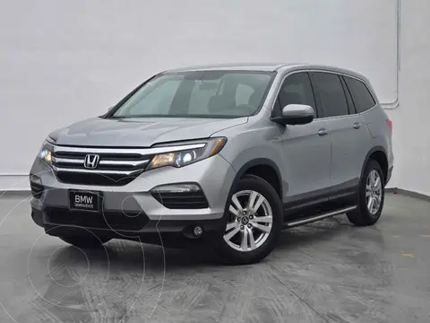 Honda Pilot EX usado (2016) color Gris financiado en mensualidades(enganche $78,980 mensualidades desde $7,791)