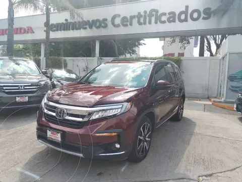 Honda Pilot Touring usado (2019) color Vino Tinto precio $436,000