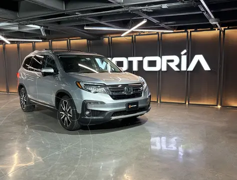 Honda Pilot Touring usado (2019) color plateado precio $519,000