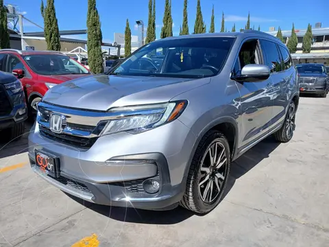 Honda Pilot Touring usado (2019) color plateado financiado en mensualidades(enganche $156,688 mensualidades desde $11,982)