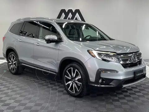 Honda Pilot Touring usado (2021) color plateado precio $578,999