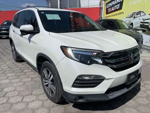 Honda Pilot Touring SE usado (2018) color Blanco financiado en mensualidades(enganche $123,625 mensualidades desde $10,438)
