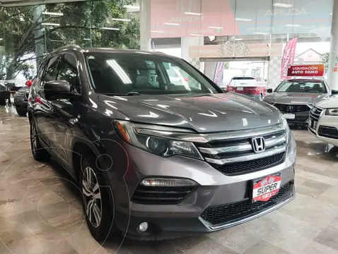 Honda Pilot Touring usado (2017) color Gris Oscuro precio $428,000