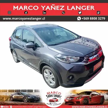 Honda WR-V 1.5L EX usado (2019) color Gris precio $10.690.000