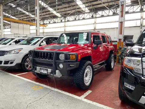 Hummer H3 Alpha usado (2008) color Rojo Victoria financiado en mensualidades(enganche $91,000 mensualidades desde $7,200)