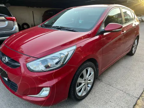 Hyundai Accent HB 1.4L GL Ac usado (2017) color Rojo Veloster precio $8.290.000