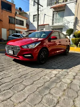 Hyundai Accent Sedan GL Mid usado (2018) color Rojo precio $195,000