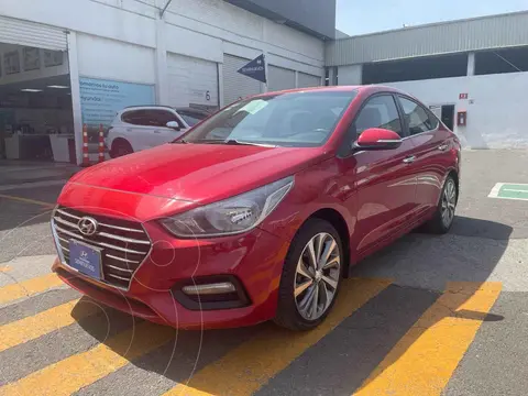 Hyundai Accent Sedan GLS Aut usado (2018) color Rojo precio $230,000