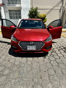 Hyundai Accent Sedan GL Mid usado (2018) color Rojo precio $190,000