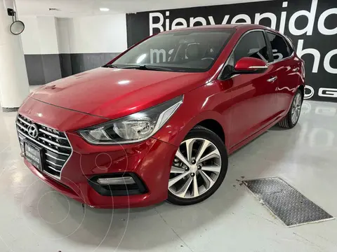 Hyundai Accent Sedan GLS Aut usado (2020) color Rojo financiado en mensualidades(enganche $54,000 mensualidades desde $5,310)