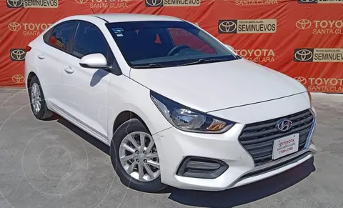Hyundai Accent Sedan GL Mid usado (2019) color Blanco precio $245,000