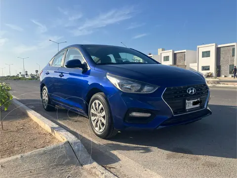 Hyundai Accent Sedan GL usado (2019) color Azul precio $175,000