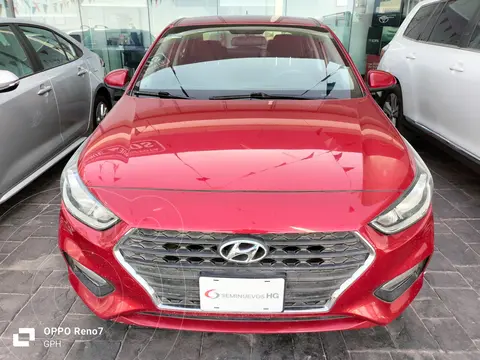 Hyundai Accent Sedan GL Mid usado (2019) color Rojo precio $198,000