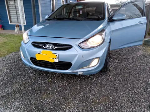 Hyundai Accent 1.4 GL usado (2014) color Celeste precio $5.600.000