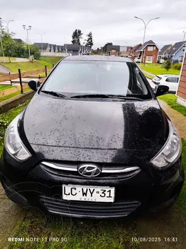 Hyundai Accent 1.4L GL usado (2019) color Negro precio $7.500.000