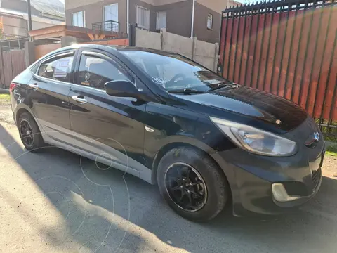 Hyundai Accent 1.6L GL Ac Taxi Diesel usado (2017) color Negro precio $5.500.000