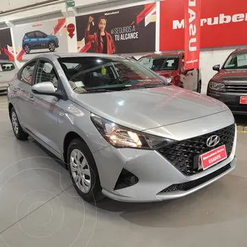 Hyundai Accent 1.4L Plus usado (2022) color Plata precio $10.990.000