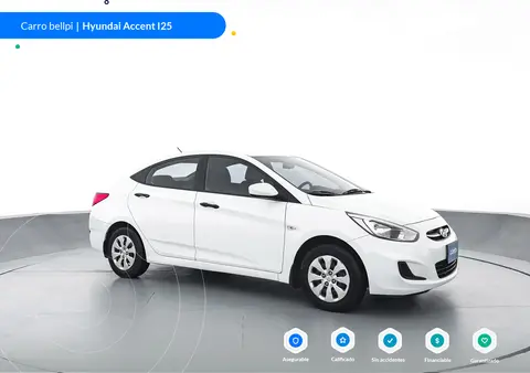 Hyundai Accent Advance usado (2017) color Blanco precio $51.000.000