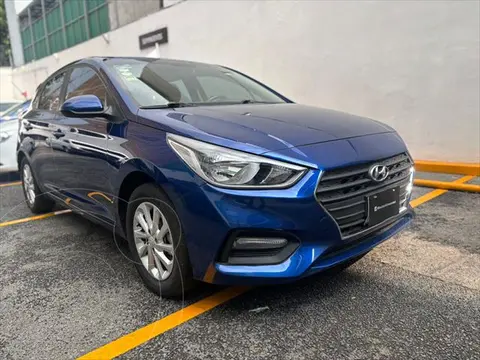 Hyundai Accent HB GL Mid usado (2019) color Azul precio $195,000