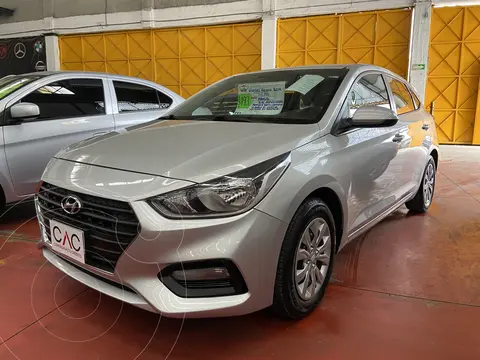 Hyundai Accent HB GL usado (2019) color Gris financiado en mensualidades(enganche $57,900 mensualidades desde $6,176)