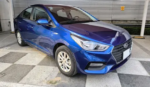 Hyundai Accent MID Aut usado (2022) color Azul precio $265,000