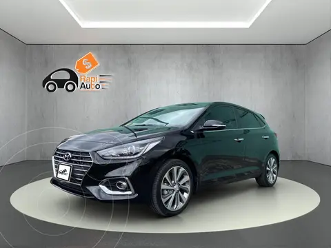 Hyundai Accent GLS Aut usado (2022) color Negro financiado en mensualidades(enganche $66,215 mensualidades desde $6,950)