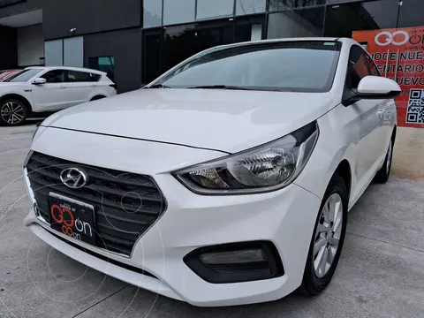 Hyundai Accent MID Aut usado (2022) color Blanco financiado en mensualidades(enganche $72,212 mensualidades desde $5,522)