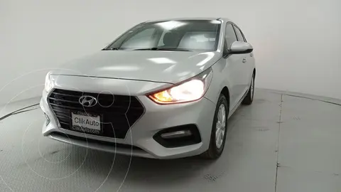 Hyundai Accent HB GL Mid usado (2020) color plateado precio $232,000